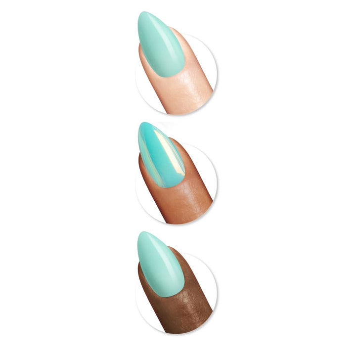 Sally Hansen Cuticle Remover & Press-On Nails Kit | 30 Designs with Aloe