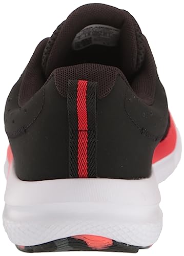 Under Armour Men's Charged Assert 10, (006) Black/Black/Red, 7, US