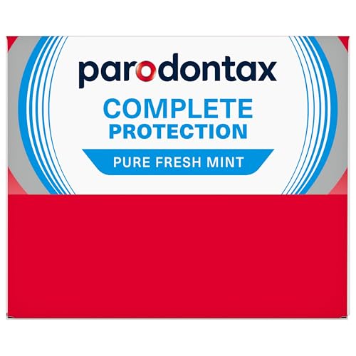 Parodontax Complete Protection Toothpaste for Bleeding Gums, Gingivitis Treatment and Cavity Prevention, Pure Fresh Mint - 3.4 Ounces