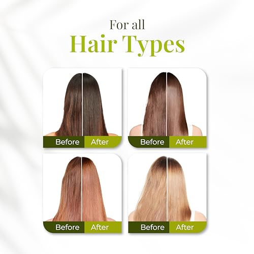 Bio Protein Botox Hair Treatment - Formaldehyde-Free Straightening, Anti-Frizz Keratin with Organic Keratin for Sleek Hair, 1kg