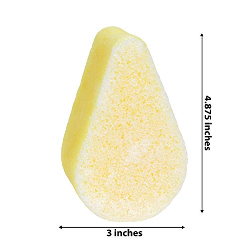 Spongeables Anti Cellulite Body Wash in a 20+ Wash Sponge, Citrus, 3 Count