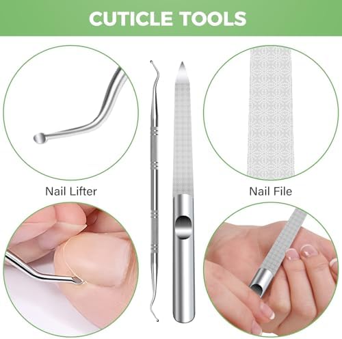 Toenail Clippers for Thick Toenails for Seniors, Angled Head Large Toe Nail Clippers for Men, Heavy Duty Fingernail Clipper with Catcher, Ultra Sharp Big Nail Cutters Set with Long Handle, Wide Jaw