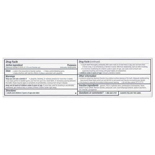 Parodontax Active Gum Repair Breath Freshener Toothpaste, 3x3.4 oz