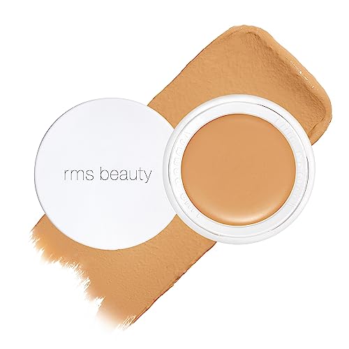 RMS Beauty “Un” Cover-Up Concealer - Organic Cream Concealer & Foundation, Hydrating Face Makeup for Healthy Looking Skin - No.44 (0.2 Ounce)