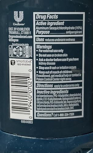 Degree Sport Defense Advanced Protection Antiperspirant Deodorant Stick, 2.7 oz