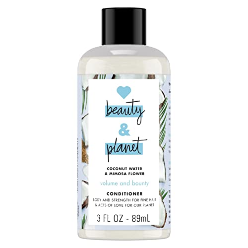 Love Beauty And Planet Coconut Water & Mimosa Flower Volume And Bounty Conditioner - 3 fl oz