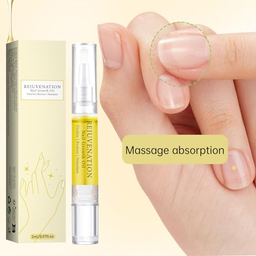 Nail Growth Oil, 3PCS Nail Growth And Strengthener, Instant Nail Repair For Peeling Breaking Thin Nails
