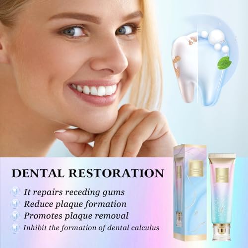 2Pcs Niacinamide Whitening Toothpaste, Nicotinamide Dazzle White Toothpaste, Fresh Breath Niacinamide Whitening Toothpaste,Remove Tooth Stains