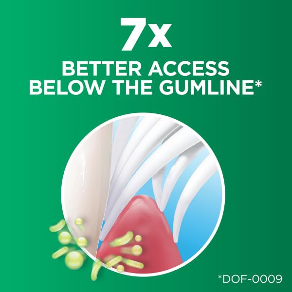 GUM Summit+ Soft Toothbrush, Ultra Fine Tapered Bristles for More Effective Plaque Removal, Extra Soft Toothbrushes for Adults, 10 Count