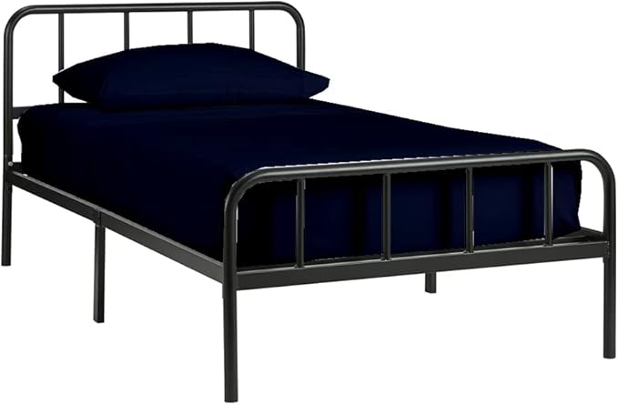 NON Sticky cotton 4 PC Cot Sheets 30x75, 100% Cotton Fitted Cot Sheet- Perfect for Narrow Twin/Rv Bunk/Camping Cot/Guest Bed Replacement, 4-8'' Deep Mattress- Navy Blue Solid,(New_cotset_004)