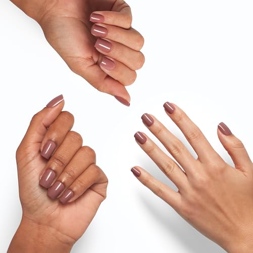 OPI On Point Press On Nails | Short Round Classic & Accent Nail Art Press On Nails | 24 Count With Nail Glue | Instant Press-On Mani | Long Lasting, Reusable, Non-damaging