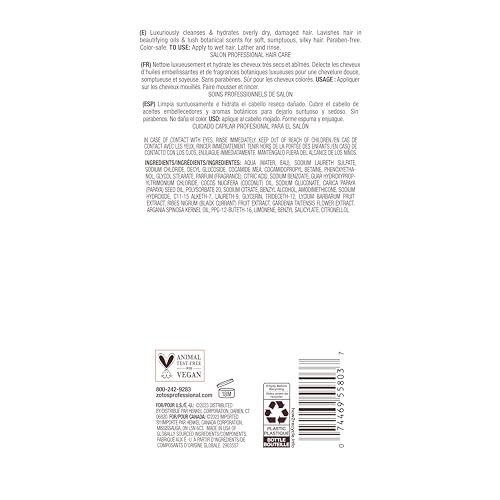 Bain de Terre Coconut Papaya Ultra Hydrating Shampoo, Moisture Quench for Dry, Damaged Hair, with Argan & Monoi Oils, Paraben-Free, Color-Safe, Vegan