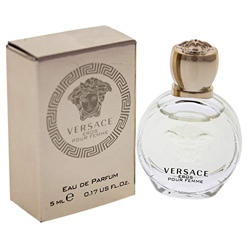 Versace Eros Pour Femme Women's Edp Splash, 0.17 Ounce (Pack of 2)