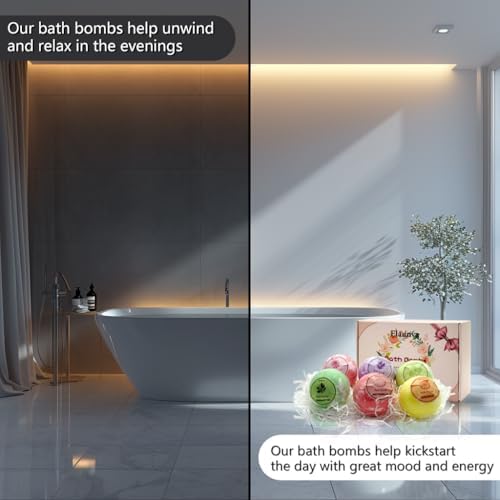 Bath Bombs Set,100g*6pcs with Lavender/Peppermint/Orange/Eucalyptus/Rose/Watermelon,Perfect for Bubble Spa,Handmade Birthday Gifts Sets for Her/Him/Wife/Girlfriend,for Christmas (PINK-6PCS)