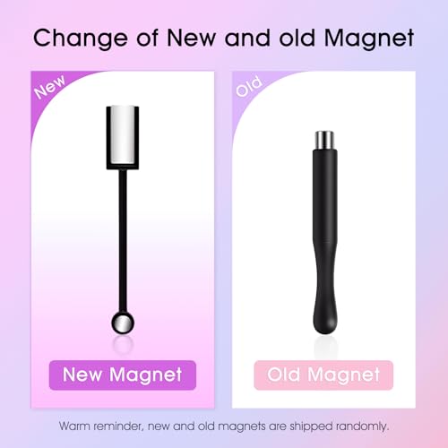 ROSALIND Cat Eye Gel Nail Polish Set with Magnet, 12 PCS Holographic Glitter Purple Blue Red Gel Polish Magnetic and Swirl Shell Thread Effect Sparkle Gel Polish Gifts for Women