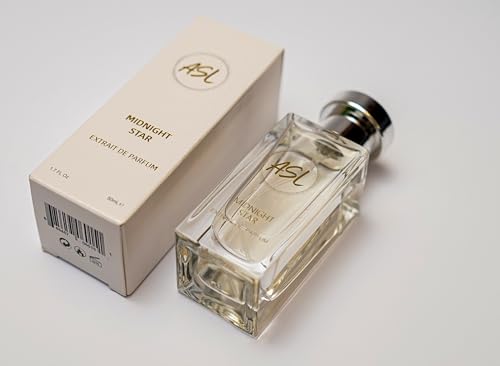 ASL Midnight Star Eau de Parfum Perfume for Men & Women – 50ml Unisex Perfume Spray with Long Lasting Sweet, Sensual Fragrance – Women & Men’s Fragrances