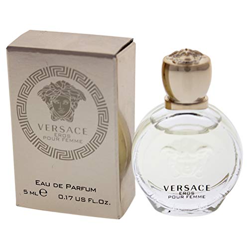 Versace Eros Pour Femme Women's Edp Splash, 0.17 Ounce (Pack of 2)