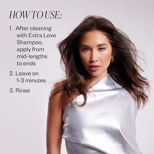 IGK EXTRA LOVE Volume & Thickening Conditioner | Lightweight + Supports Scalp + Balance Oil | Vegan + Cruelty Free |