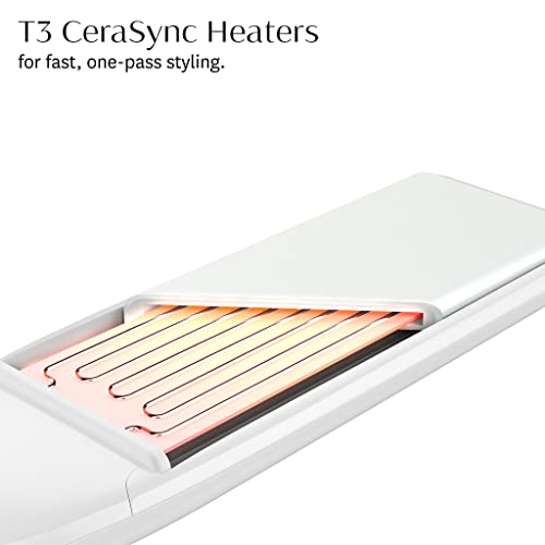 T3 Lucea Professional Straightening & Styling Iron, 1” or 1.5” Digital Ceramic Flat Iron with 9 Adjustable Heat Settings for Straight, Smooth Styles or Waves and Curls on All Hair Types