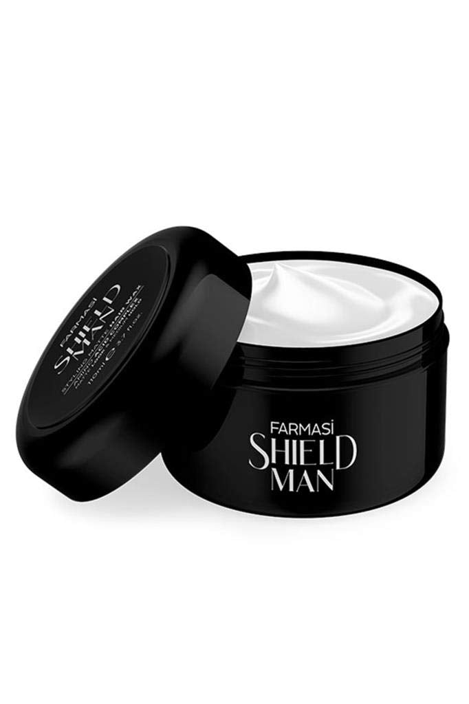 Farmasi Shield Man Styling Matte Hair Wax, Natural Look And Flexible Hold, 3.7 Fl.Oz. / 110 Ml