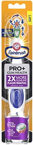 Spinbrush PRO+ Gum Health Powered Toothbrush, 1 count
