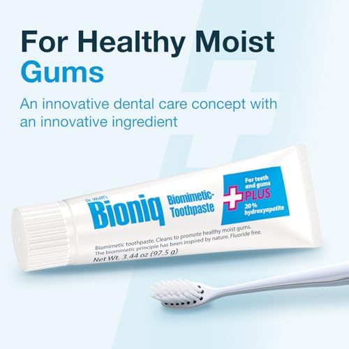 Bioniq Plus Biomimetic Toothpaste with 20 Percent Hydroxyapatite for Teeth and Gums I Clinically Tested I 3.44 oz