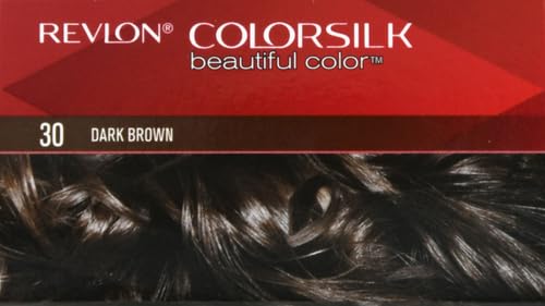 Revlon Color Silk Beautiful Hair Color, Dark Brown 30