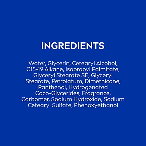 NIVEA Intense Healing Body Lotion for Dry Skin, 72-Hour Moisturizing Lotion with Deep Nourishing Serum and Provitamin B5, 16.9 Fl Oz Pump Bottle