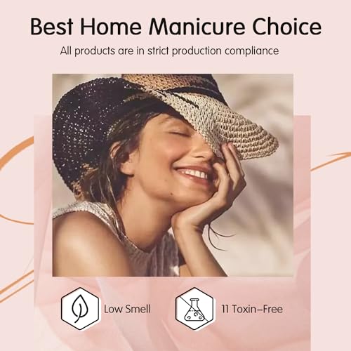 Jelly Nude Gel Nail Polish Set 6 Colors Neutral Sheer Light Pink Purple Gel Polish Kit Translucent Soak off Uv Nail Gel Diy Manicure 2024 New Nail Trend Nail Polish Gift