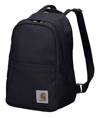 Carhartt Classic Mini Backpack, Durable, Water-Resistant Backpack with Adjustable Shoulder Straps, Black
