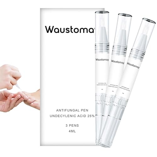 25% Undecylenic Acid, Twist Pen Activator-Suitable for toenails Broken,Discolored & Damaged Nail-3 Pack