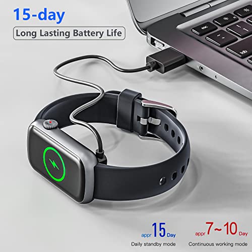 FITVII Slim Fitness Tracker with Blood Oxygen, Blood Pressure, 24/7 Heart Rate and Sleep Tracking, IP68 Waterproof Activity Trackers and Smart Watches with Step Tracker, Pedometer for Women