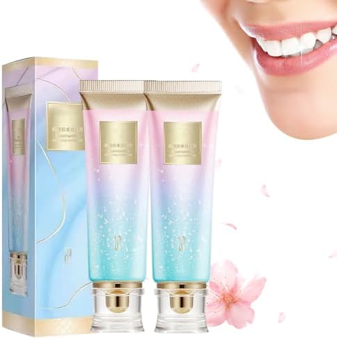 2Pcs Niacinamide Whitening Toothpaste, Nicotinamide Dazzle White Toothpaste, Fresh Breath Niacinamide Whitening Toothpaste,Remove Tooth Stains