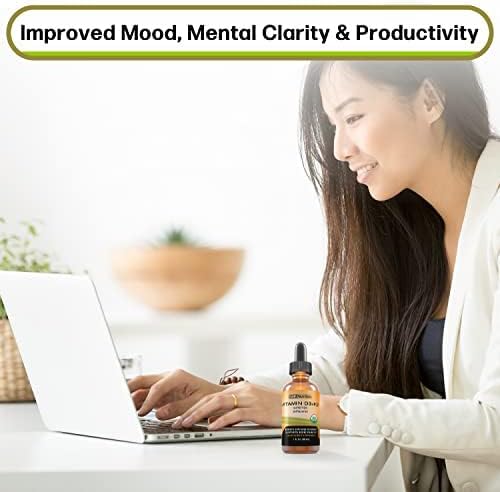 MAX Absorption, Vitamin D3 + K2 (MK-7) Liquid Drops with MCT Oil, Unflavored, Helps Support Strong Bones and Healthy Heart