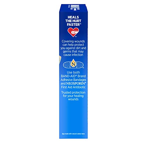 Band-Aid Brand Tru-Stay Adhesive Pads, Large Sterile Adhesive Bandages for First Aid Wound Care and Protection of Minor Cuts, Scrapes & Burns, Lightweight, Breathable, Large Size, 10 ct