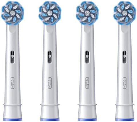 Oral-B Pro Sensitive Clean Replacement Toothbrush Heads Pack of 4