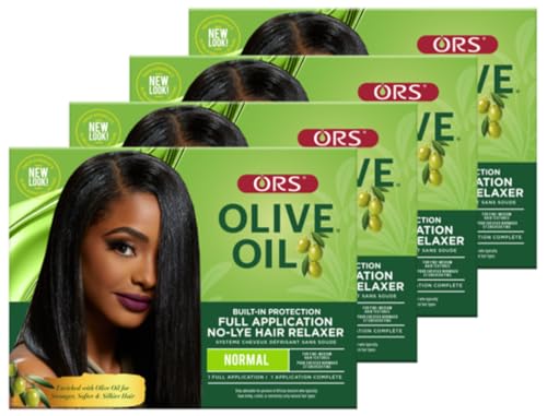 ORS Olive Oil Built-In Protection Full Application No-Lye Hair Relaxer Normal Strength (4)
