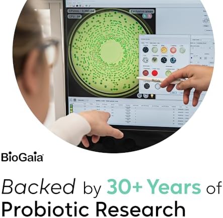 BioGaia Prodentis | Dental Probiotic Lozenges | Promotes Healthy Gums & Teeth | Defends Against Dental Problems | Replenishes Oral Microbiome | Improves Oral Health | Apple Flavor | 30 Day Supply