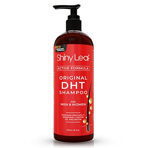 Anti-Hair Loss Shampoo With Biotin, for Men & Women - Sulfate-Free, Natural DHT Blocking Formula for Hair Growth, Thinning Hair Prevention, 16 Oz