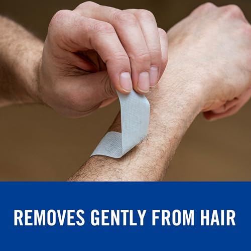 Nexcare Strong Hold Pain-Free Removal Tape, Silicone Adhesive, Secures Dressing and Lifts Away Cleanly - 1 In x 4 Yds, 1 Roll of Tape