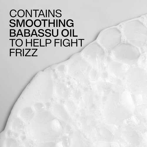 Redken Frizz Dismiss Mask, Intense Smoothing Treatment For Unruly Hair - Ultra Hydrating Smoothing Hair Mask, Hydrates, Smooths and Tames Frizz