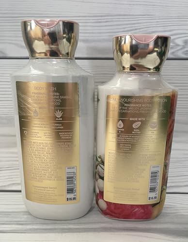 Bath & Body Works Brightest Bloom Body Lotion and Body Gel Wash 2 Piece Set