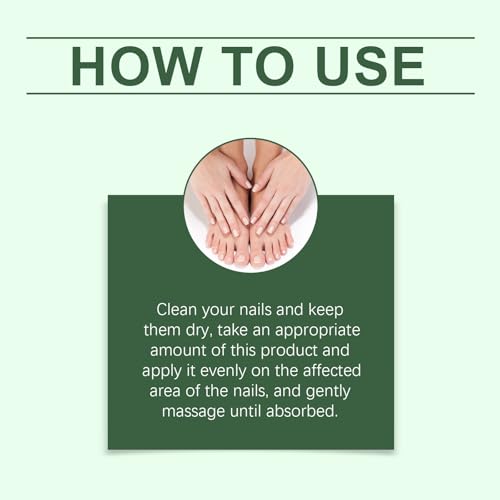 Tea Tree Ginger Nail Treatment, 7 Days Ginger Nail Growth Serum & Cuticle Care Treatment, Repair & Strengthener