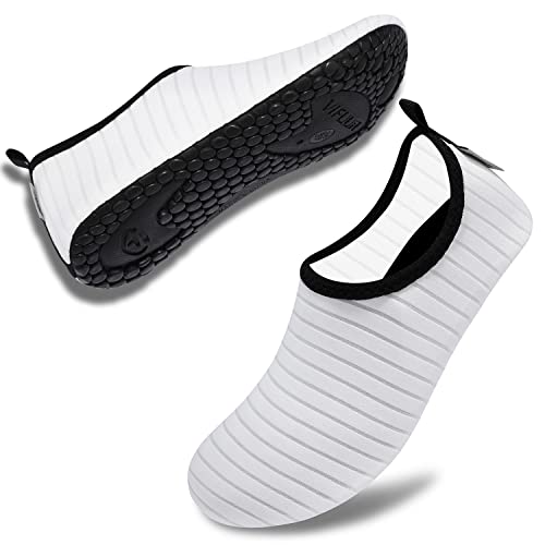 VIFUUR Water Sports Unisex Shoes White - 5.5-6.5 W US/ 4.5-5.5 M US (36-37)
