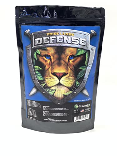 Pride Lands Defense - Organic Pest Control for Indoor & Outdoor Plants/Insect Repellent/Eliminate Mites, Gnats, Thrips, & Aphids/Safe for Pets & Children/Vegetable & Flowering Gardens, 2lb