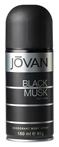 Jovan Black Musk Deodorant Spray 5.1oz (150ml)