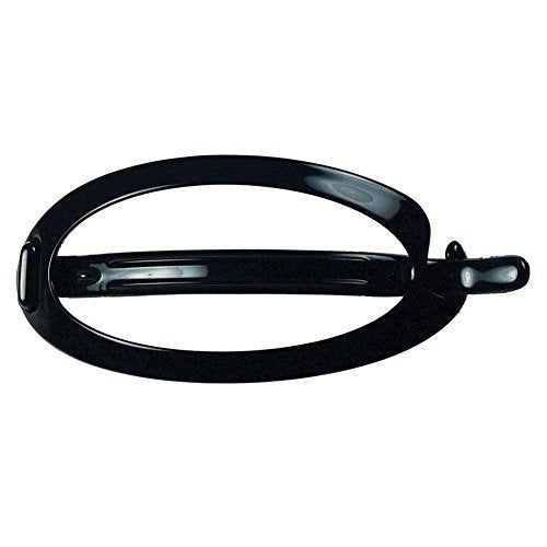 Camila Paris Cp2318 French Hair Barrette Clip, Flexible Ponytail Holder No Metal Parts, Strong Hold Grip Hair Clips For Women, N