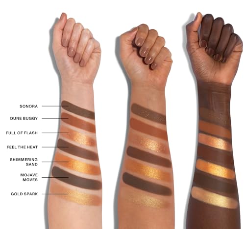 Morphe 35U Makeup Palette - Gilded Desert Artistry Palette with Deep Metallics, Shimmers & Matte Pressed Pigments - Made to Build, Blend & Layer for Everyday, Versatile Makeup Looks (1.98 oz)