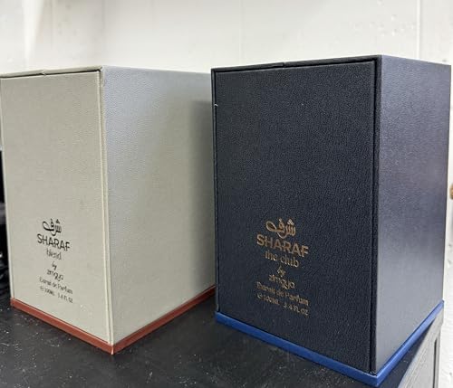 Sharaf Blend & Sharaf The Club - Extrait De Parfum Spray 100ML (3.4OZ), Long Lasting, Signature Blend - Enrich Your Senses.