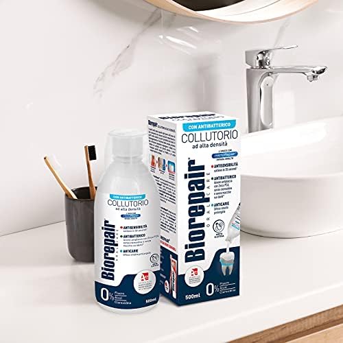 Biorepair: " Collutorio " Mouthwash with Antibacterical - 500ml/16.9 fl.oz [ Italian Import ]